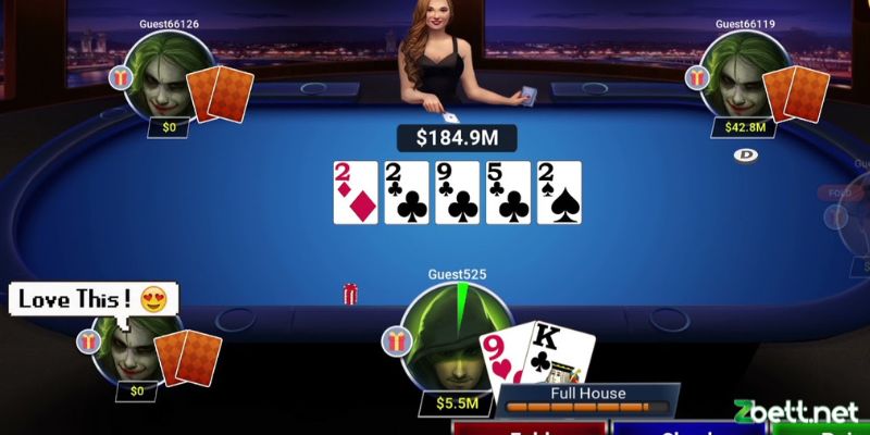 Poker là trò casino live dialogoupr thu hút lượng cược thủ tham gia đông đảo